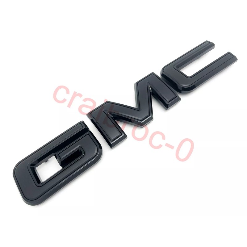 Auto GMC New Black Front Grille Emblem Badge For 2021