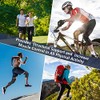 Rodilleras de compresión para hombres y mujeres, paquete de 2