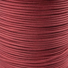 PARACORD PLANET 10 20 25 50 100 Foot Hanks and 250 1000 Foot Spools of Parachute 550 Cord Type III 7 Strand Paracord (Crimson 50 Feet)