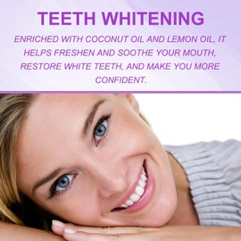 Purple Bright White Teeth Strips