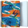 Grafoplás Plastic Cover Notebook 80 Sheets Squared 4x4 90g Folio