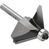 NIBBLAX 45 Degree Router Bit, Chamfer Router Bit 1/4 inch