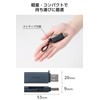 ELECOM Card Reader USB-A 2-in-1 5Gbps 【Supports SDXC/SDHC/SD/microSDXC/microSDHC/microSD】 MR3-D20EBK