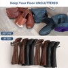 PrimZooty Wader Boot Hangers Rack, Sturdy Metal Organizer, Cowboy Boot