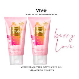Esika Hand Cream VIVE Esika BERRY LOVE • Shea Butter, Cottonseed Oil, Vitamin E 2-Pack
