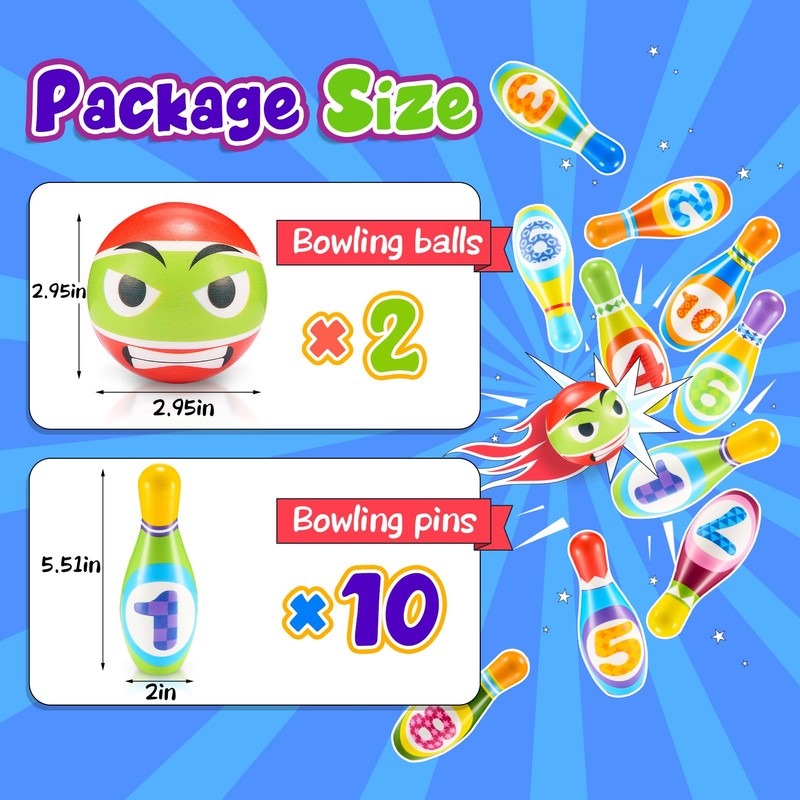 Gifitizi Bowling for Kids (Colour)