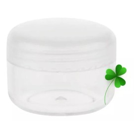 GMM Tarro Natural Plástico Cosmético 20 Gr. (9 Piezas)