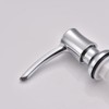 Chrome Soap Dispenser for Kitchen Sink, Built in Sink Soap