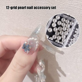 Charm For Nails Design | Charm Pearl For Nails - Mixed Fingernail Decoration For Traveling Home Outdoor School Girlfriend Wife Friend Sister Daughter