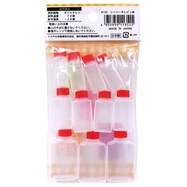 JapanBargain 2054, Pack of 4 Japanese Travel Bottles for Dressing Spice Soy Sauce Squeeze Squirt Bottles Mini Sauce Containers Made in Japan, 44pcs
