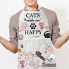 Cute Cat Apron Cat Aprons for Women With Pocket Cat