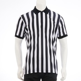 RRMMNIU Mens Professional Soccer Referee Uniform with Accessories Kit - Unisex Black & White Striped Design with Whistle, Flags, Adjustable Elastic Wristband (Red/Yellow Cards) (X-Large)