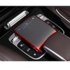 SHIFENG Schutzfolie für Pkw-Mittelkonsolen-Touchpad, weiches TPU, Rot