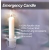 Hyoola Emergency Candles, White Short Tapers, Unscented Emergency Candle for