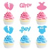 Keaziu Paquete de 36 adornos para magdalenas para niño o