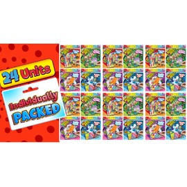JA-RU's Mini Puzzle Pack (24 Puzzle Pack Assorted) with Resealable Travel Bag. Animal Puzzle Toys for Kids. Preschool Learning & Toddler Educational Toys Set. Party Favors Birthday Gift. 6770-24s