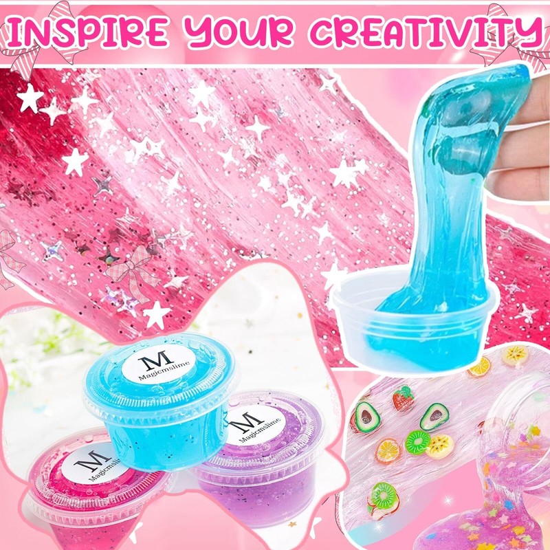 Jimcii Make Your Own Nano Tape Bubble Kit for Kids,