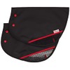 Kawasumi Seisakusho KW-467BK/RD Bicycle Summer Steering Wheel Cover, Black