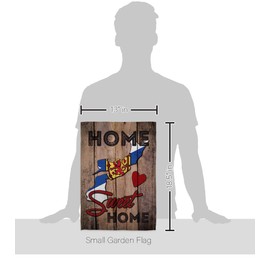 Ornament Collection Canada Provinces Nova Scotia Home Sweet Garden Flag Canadian Territories Region Country Particular Area House Decoration Banner Small Yard Gift Double-Sided, Made in USA