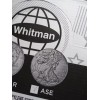 Whitman 2 Whitman Silver Eagle Dollar Round Clear Plastic Coin
