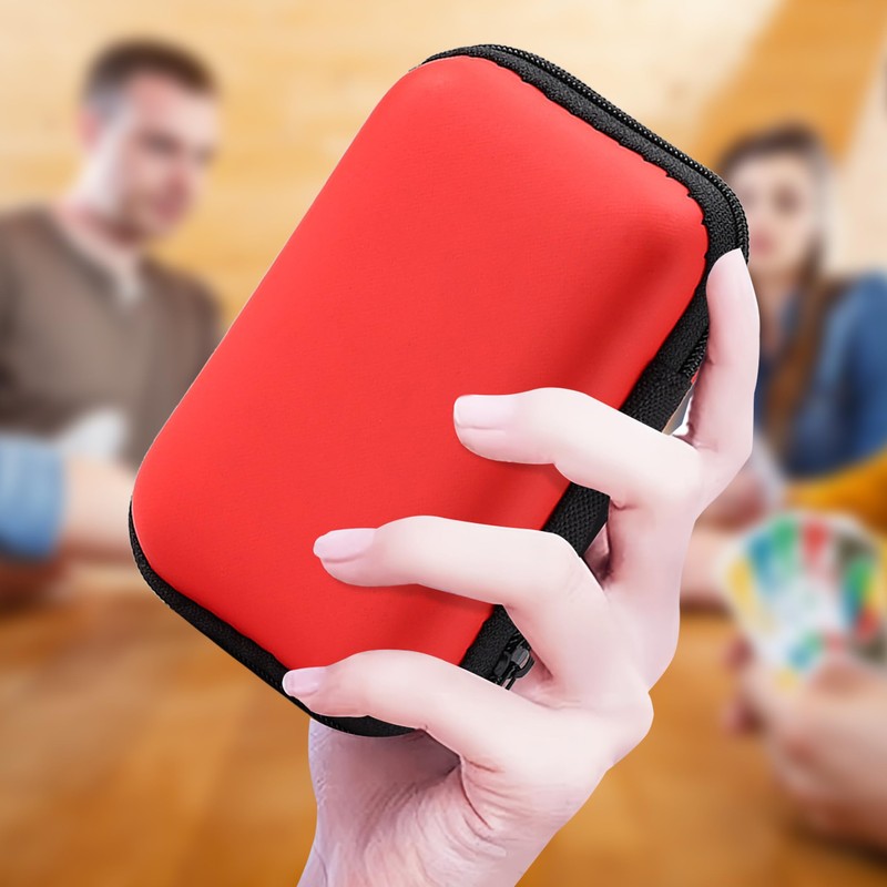 mwellewm Playing Cards Case for UNO, Card Game Case, Practical