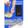 Aihomo 316L Stainless Steel Potato Masher Heavy Duty, Durable One-Piece