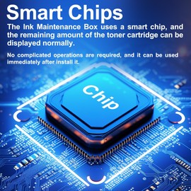 LCL T3661 T366100 Ink Maintenance Box Compatible with XP-8500 XP-8505 XP-8600 XP‑8605 XP-8700 XP-6000 XP-6001 XP-6005 XP-6100 XP-6105 XP-15000 XP-15010 XP-970 Expression Premium Photo Printer (1-Pack)