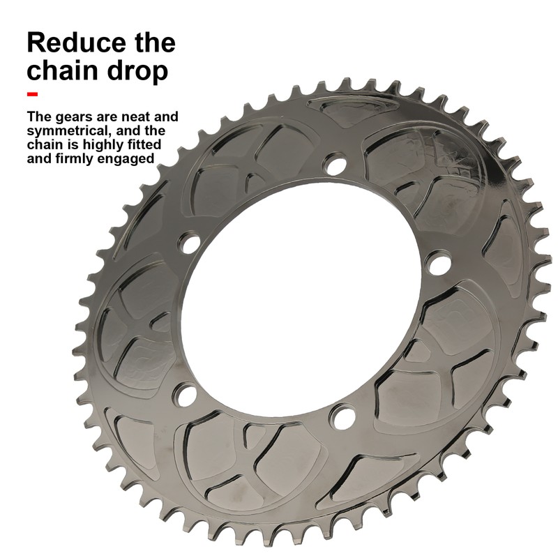BOLANY ZDP‑04 Folding Bike 54T Chainring Bicycle Positive Negative Teeth