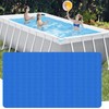 Solar Pool Cover,Insulation Film for Pools - UV-Resistant Heating Safety