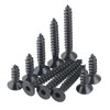 MACHSWON 50 PCS Hex Head Screw Bolts M5*25mm Carbon Steel