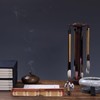 NUOBESTY Roll-up Bamboo Brush Holder Portable Calligraphy Pen Storage Organizer
