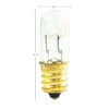Bulbrite 708115 15T4/130V 15W Incandescent Appliance & Amusement T6 Tubular