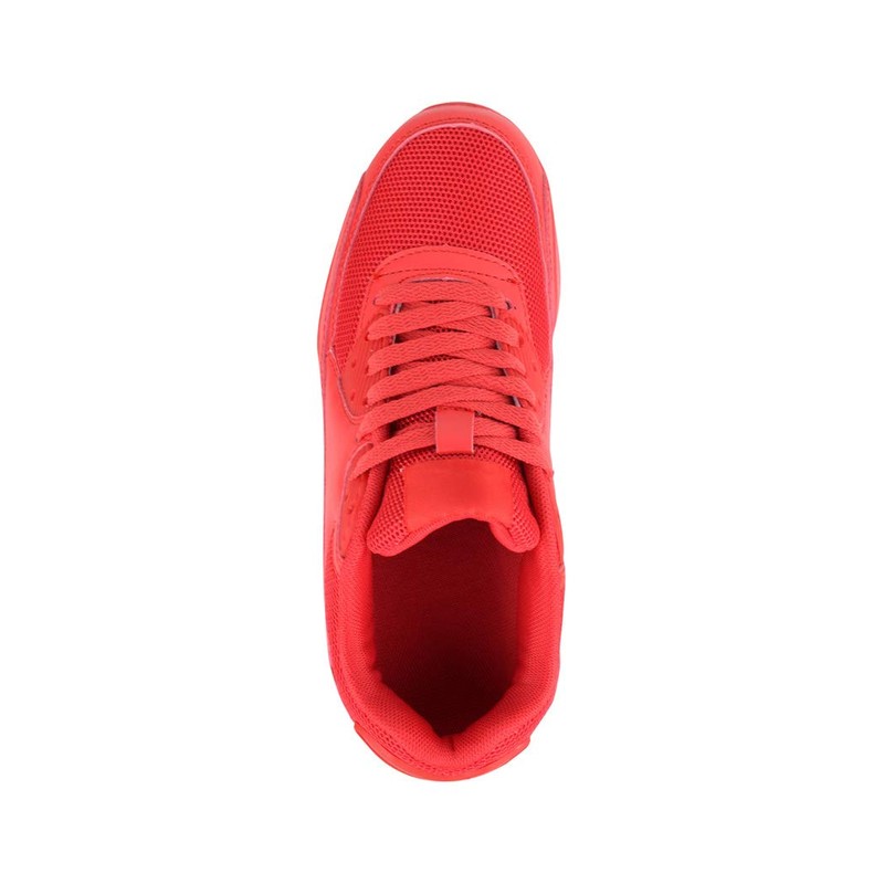 Elara Chunkyrayan Unisex Trainers for Sports and Running - Red