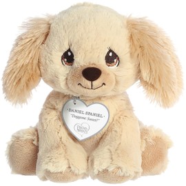 Aurora® Inspirational Precious Moments™ Daniel Spaniel Stuffed Animal - Cherished Memories - Enduring Comfort - Brown 8.5 Inches
