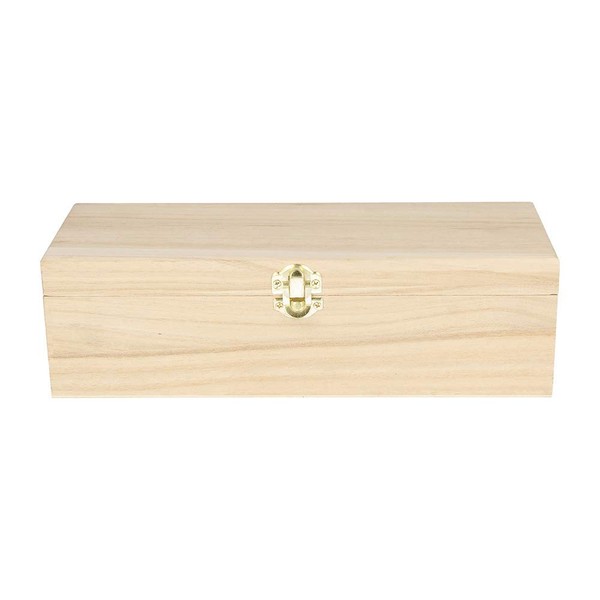 Artemio Wooden Tea Box with 4 Cases, 27 x 10.5