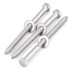 8-Sets 3/8 x 5 Hex Head Lag Screws & Flat