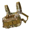 Running Chest Pack,Oxford Cloth Portable Fishing Chest Bag 20L -