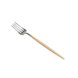 Cutipol GOA/Goa Beige GO07BE Dessert Fork (Mokomichi Hayami, Bespoke Color)