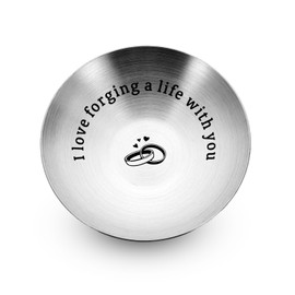 Anniversary Day Gifts for Women Men 10 Year Anniversary Day Gifts for Wife Tin Husband Couple 6 Year Iron Anniversarys Steel Gift for Men 11 Year Anniversarys Day Gift for Her White Elephant Christmas