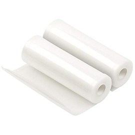 Rosenstein & Söhne Vacuum film: 2 professional foil rolls for beam vacuum sealers, 20 x 500 cm (tube film for vacuum sealers, foil rolls, vacuum sealers)