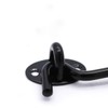 10 Inch Stainless Steel Black Cabin Hook Latches and Eye