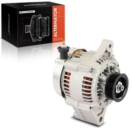 A-Premium Alternator Compatible with Toyota Paseo 1996-1999, Tercel 1993-1999, Manual Transmission, 12V 60A 4-Groove Pulley Clockwise, Replace# 2706011250, 2706011260