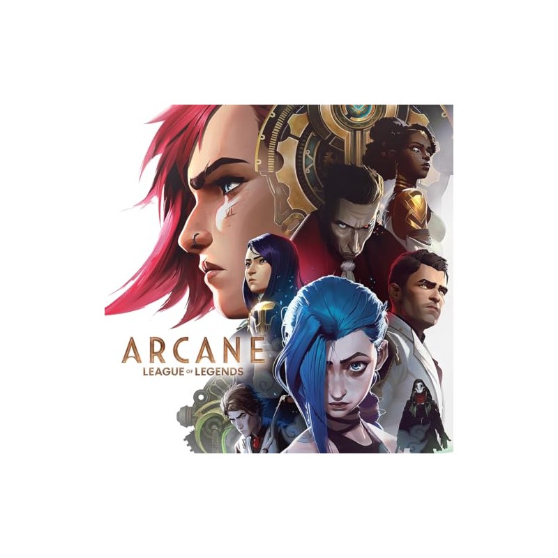 CINEMAFLIX Arcane League of Legends - POSTER - Measures 12