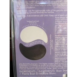 Unbranded Natural Bian Stone & Marble Gua Sha Yin Yang Scraping Tool Facial Massage Neck