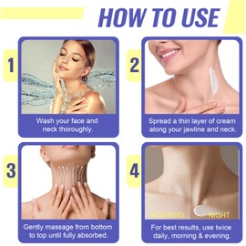 Generic Neck Firming Cream, Neck Cream for Tightening & Neck Lift, Anti-Aging Neck Cream for Wrinkles 1.7 Fl.Oz