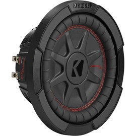 Kicker 48CWRT84 CompRT 8" Subwoofer, DVC, 4-ohm - Includes Grill