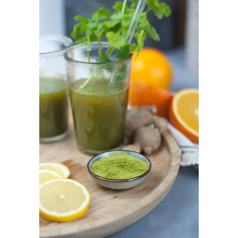 Organic Barley Grass Powder 250 g Ground Barley Grass from