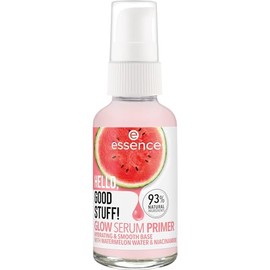 essence HELLO, GOOD STUFF! GLOW SERUM PRIMER, Face Serum, Transparent, Moisturising, Smoothing, Nourishing, Vegan, Alcohol-Free, Paraben-Free, No Microplastic Particles, Pack of 1 (30 ml)