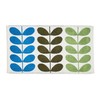Orla Kiely Trio Stem Riviera Bath Mat, 50x90cm