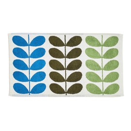 Orla Kiely Trio Stem Riviera Bath Mat, 50x90cm